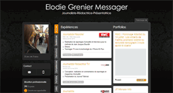 Desktop Screenshot of elodie-messager.com